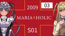 MANGA Series: Eng Sub "MARIA HOLIC" (ep.3) Romcom