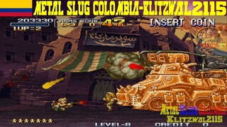 Metal Slug Colombia (Klitzwal2115)...Metal Slug X..Handgun .. Boss Misión 1....Iron Nokana...Level 8