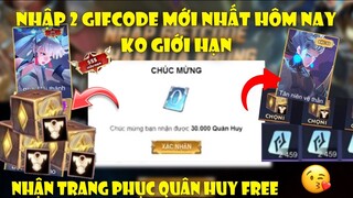 GiftCode Liên Quân | Nhập Full 3 Code Liên Quân Nhận Trang Phục SSS+ Và Quân Huy Toàn Sever Miễn Phí