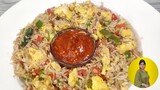 Egg Fried Rice Recipe l Restaurant Style Egg Fried Rice l 5 Minutes EASY QUICK Rice