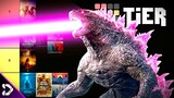Godzilla X Kong RANKED! | BEST & WORST MonsterVerse TIER LIST