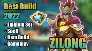 ZILONG BEST BUILD 2022 | TOP 1 GLOBAL ZILONG BUILD | ZILONG - MOBILE LEGENDS | MLBB