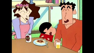 [Crayon Shin-chan] The family's living expenses are overdrawn, so we have some bonito flakes sauce m