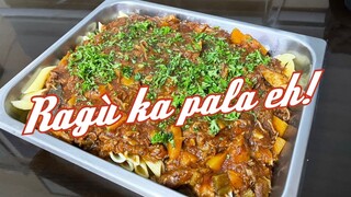 Gawin ninyo ito sa Tadyang ng baka at baboy  | Ragu in Penne Pasta