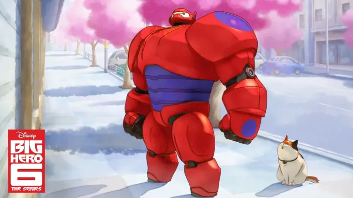 Mochi and his Toy | Baymax and Mochi | Big Hero 6 The Series | Disney Channel