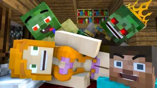 Alex and Steve : Love Story | TOP 5  |- Minecraft Animation