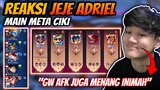 Reaksi Jeje Adriel Main Bareng Party Meta Ciki !! Meta Ciki Ft Lancelot Jeje - Mobile Legends