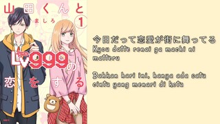 Opening Song Yamada-kun to Lv999 no Koi wo Suru 「Gradation」Lyrics Terjemahan Indonesia