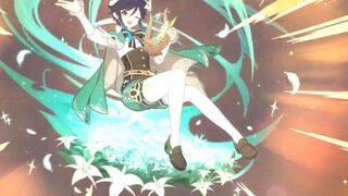[Genshin Impact] Wendy UP pool is officially launched, full-life Wendy live, let's take a look at th