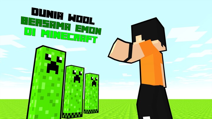 Permainan Animasi Dunia Wool Bersama Emon/Odo , Rumah hantu Dan Lainnya! Minecraft #9