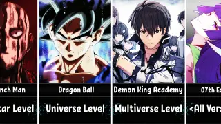 The Most Powerful Anime Verses