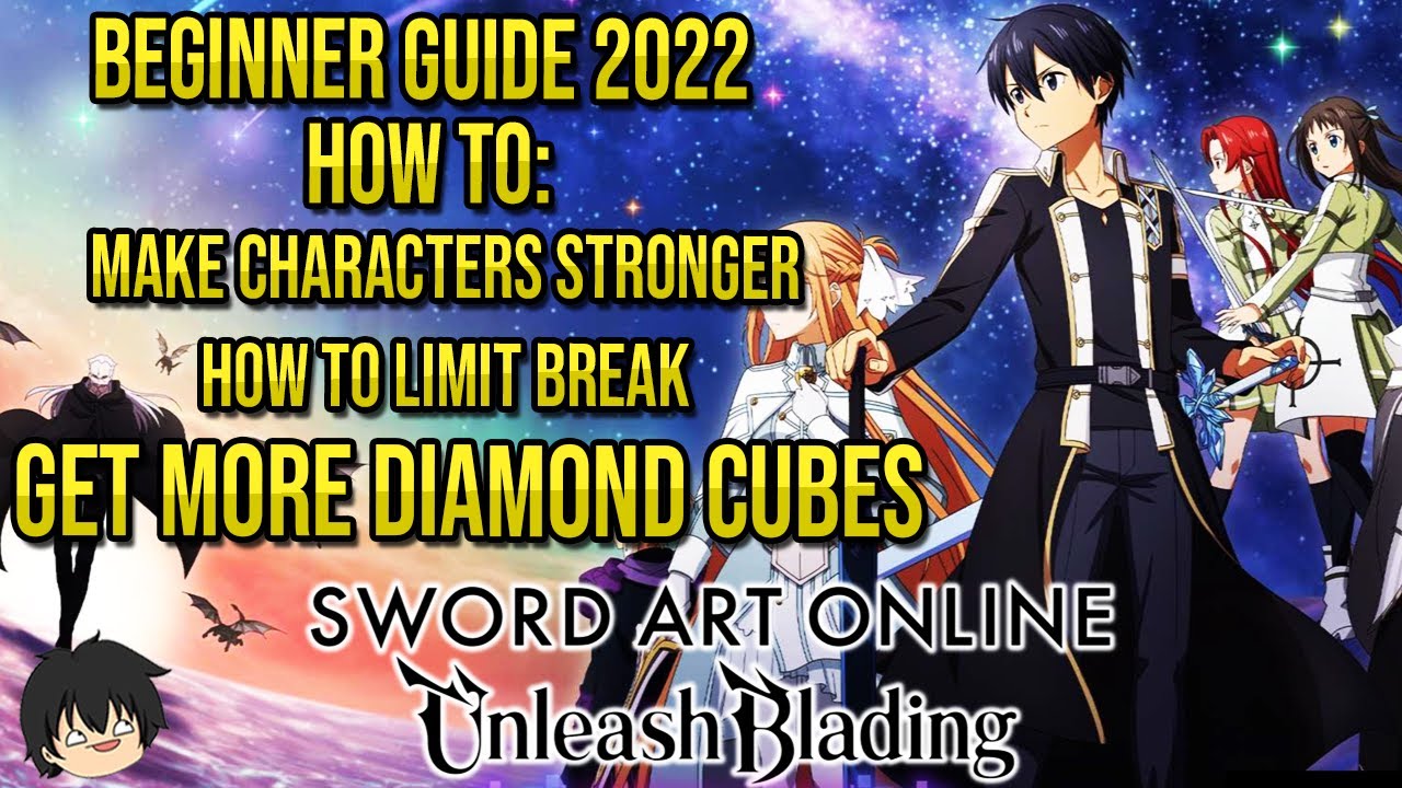 Beginner Guide! How To Start Sword Art Online Unleash Blading In 2022 -  Bilibili