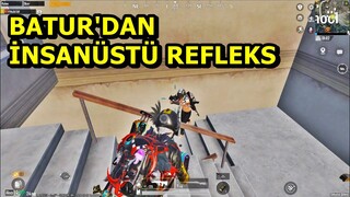 BATUR'DAN İNSANÜSTÜ REFLEKS ! SOLO VS SQUAD PUBG MOBİLE