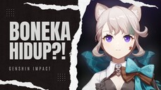 Apakah Sebenarnya Lynette Adalah Boneka Hidup?! Kisah Lynette Genshin Impact | Game Anime