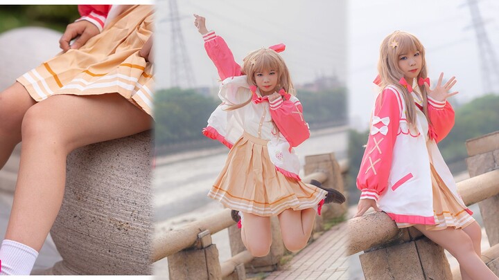 【Puding】Super Sensitif♥Jiaran cosplay di luar pameran manga...sangat memalukan(///▽///)