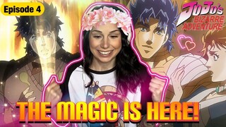 ZEPPELI WHO?! Jojo's Bizarre Adventure Episode 4 REACTION + REVIEW