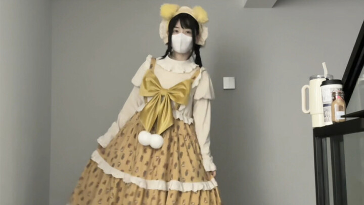 Đánh giá lolita | Váy dây eo cỡ S 115cm