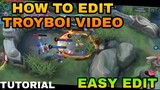How to Edit Afterhours Troyboi Video || MLBB or LOL (Afterhours edit tutorial)