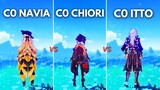 Who is the BEST GEO DPS?? Chiori vs Navia vs Itto ! [ Genshin Impact ]