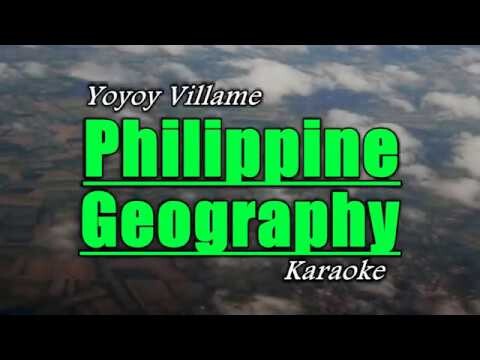 Philippine Geography - Yoyoy Villame ( Karaoke Version)
