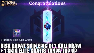 DAPAT SKIN EPIC 1 KALI DRAW & SKIN ELITE GRATIS TANPA TOP UP! APAKAH EVENT INI WORT IT?