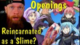 That Time I Got Reincarnated as a Slime Openings 1-3 Reaction