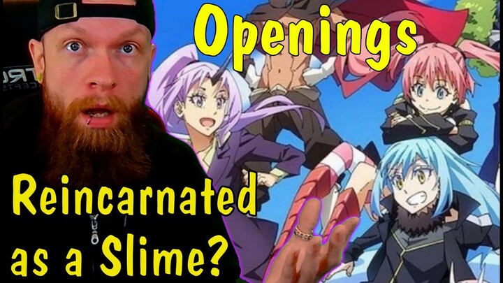 That Time I Got Reincarnated as a Slime Openings 1-3 Reaction