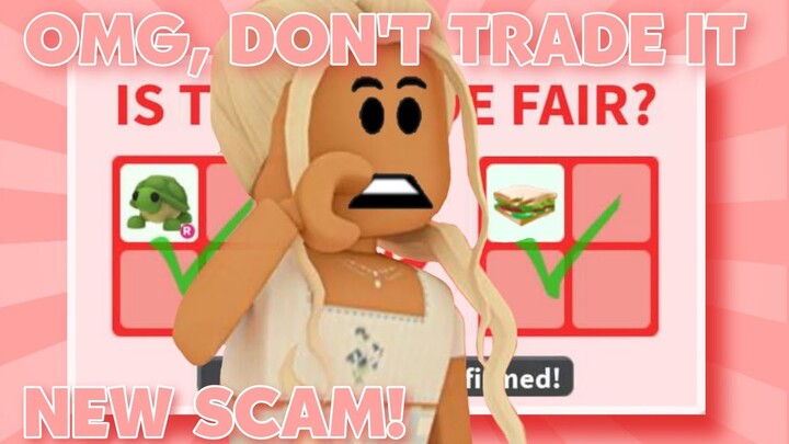 OMG, THE NEWEST AND TRENDING SCAM METHOD IM ADOPT ME! 😡🤯