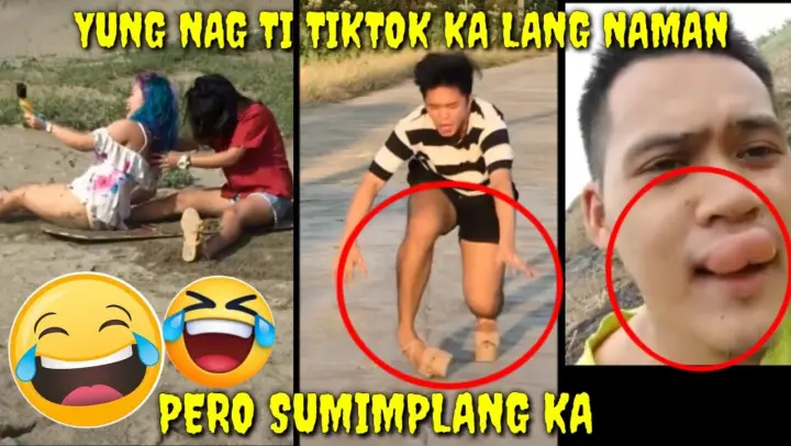 Yung nag TikTok kalang Naman' Pero sumimplang ka' 🤣😂| Pinoy Memes, Funny videos compilation