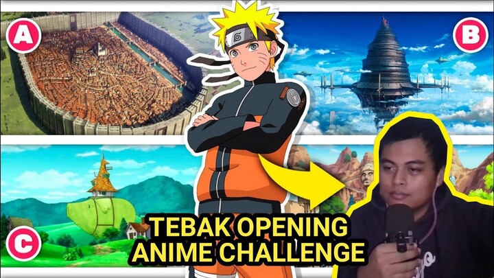 Tebak Tempat Anime Challenge (Indonesia)(Reaksi) Bongol Pika #anime #reaction #wibu