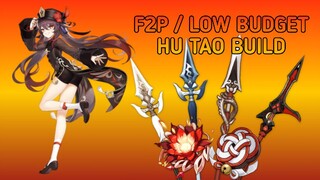 Hu Tao F2P / low budget build