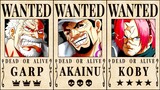 The Highest Marine Bounties In One Piece