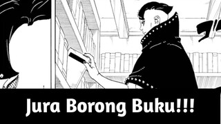 Spoiler Resmi Satu Panel Manga Boruto Two Blue Vortex Chapter 17! Jura Borong Buku