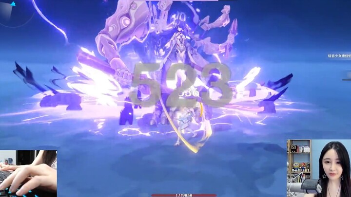 [Genshin Impact] Siêu bùng cháy! Một vị tướng đẫm máu Yingmei không bị thương (Giơ tay dạy dỗ)