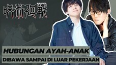 Pengisi Suara Megumi dan Toji Fushiguro Mendalami Peran Ayah-anak