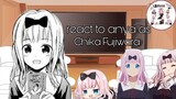 Spy × familiy react to anya as Chika Fujiwara