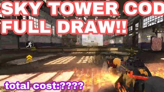 sky tower codm (HBRa3 FULL DRAW) total cost CODM GARENA