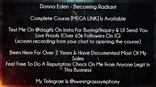 Donna Eden Course Becoming Radiant download