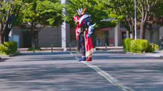 [Kamen Rider Build Golden Rabbit Silver Dragon Form]