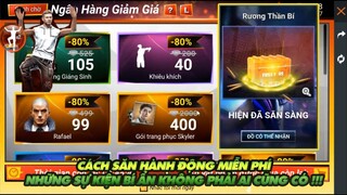 Free Fire| Cách săn hành động miễn phí và sự kiện bí ẩn mà không phải ai cũng có