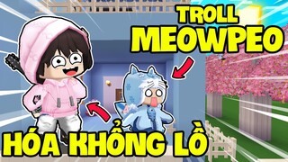 KEYD THỬ THÁCH 24 GIỜ HÓA THÀNH NGƯỜI KHỔNG LỒ TROLL MEOWPEO TRONG MINI WORLD VÀ CÁI KẾT