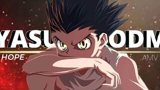 Gon Vs Hisoka | [AMV] - Hope | Gon Use His Brain To Attack Hisoka!🔥🥶