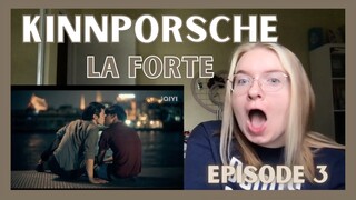 KinnPorsche The Series La Forte รักโคตรร้ายสุดท้ายโคตรรัก Ep. 3 REACTION