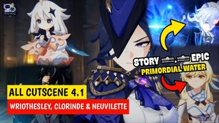 CUTSCENE WRIOTHESLEY, CLORINDE DAN NEUVILETTE ARCHON QUEST 4.1 - GENSHIN IMPACT