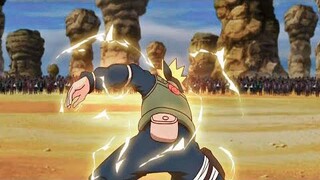 Minato vs 1000 Rock village shinobi | Tsuchikage Onoki gets scared of Yellow Flash Of Konoha