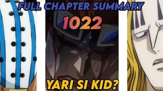 one piece chapter 1022 full chapter summary. hype!!!