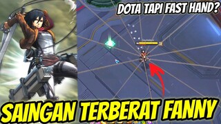 INI SAINGAN TERBERAT FANNY! MOBA PC INI ADA FANNY MIKASA LEBIH FAST HAND DARI MOBILE LEGENDS