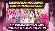 Zombie Jadi Populer disukai cewek cantik dan terkenal sekaligus Over power #animezombie #aivyaimi