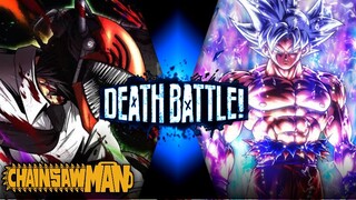 Chainsaw Man (Denji) VS Goku All Transform Mode!! Mugen Battle Characters