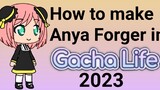 How to make Anya Forger in Gacha Life (2023)